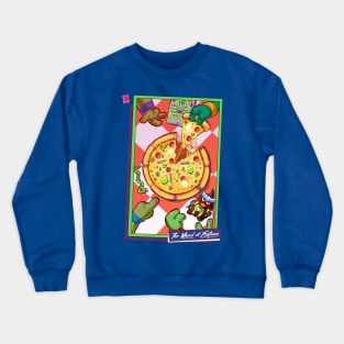 Saturday Morning Tarot X The Wheel of Fortune Crewneck Sweatshirt